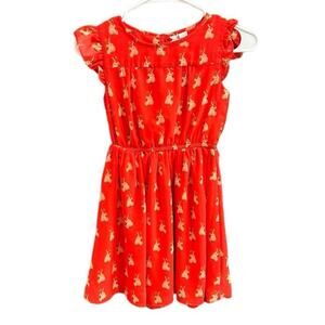 Trende Girl Red Bunny Dress, VGUC, Girls 8 (8B)